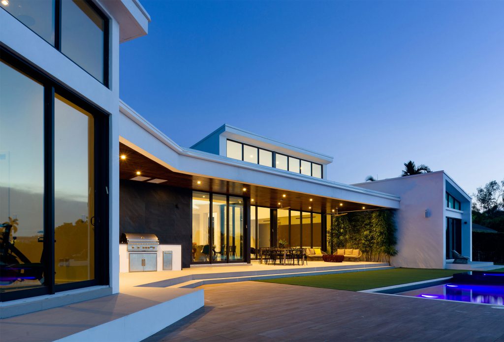 .แบบบ้าน โมเดิร์นชั้นเดียว Lake View Home Lake-View-Miami-Beach-Architecture-SDH-Studio