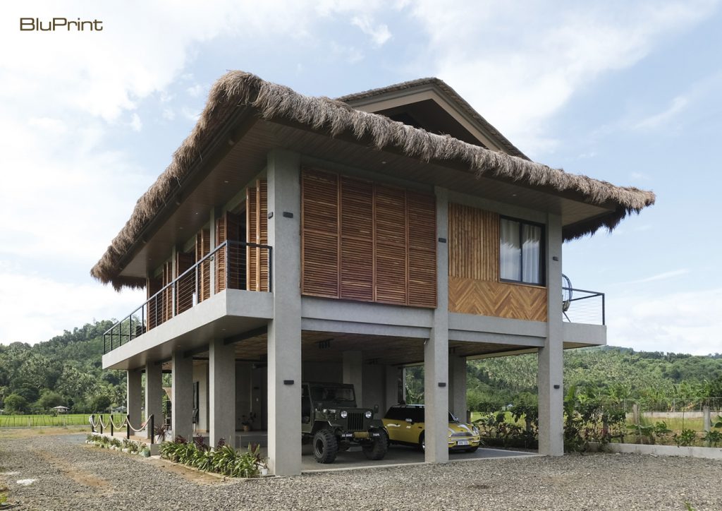 Bahay Kubo แบบบ้านยกพื้นโมเดิร์น ในฟิลิปปินส์